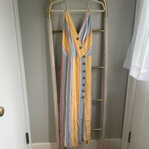 URBAN OUTFITTERS buttoned midi dress